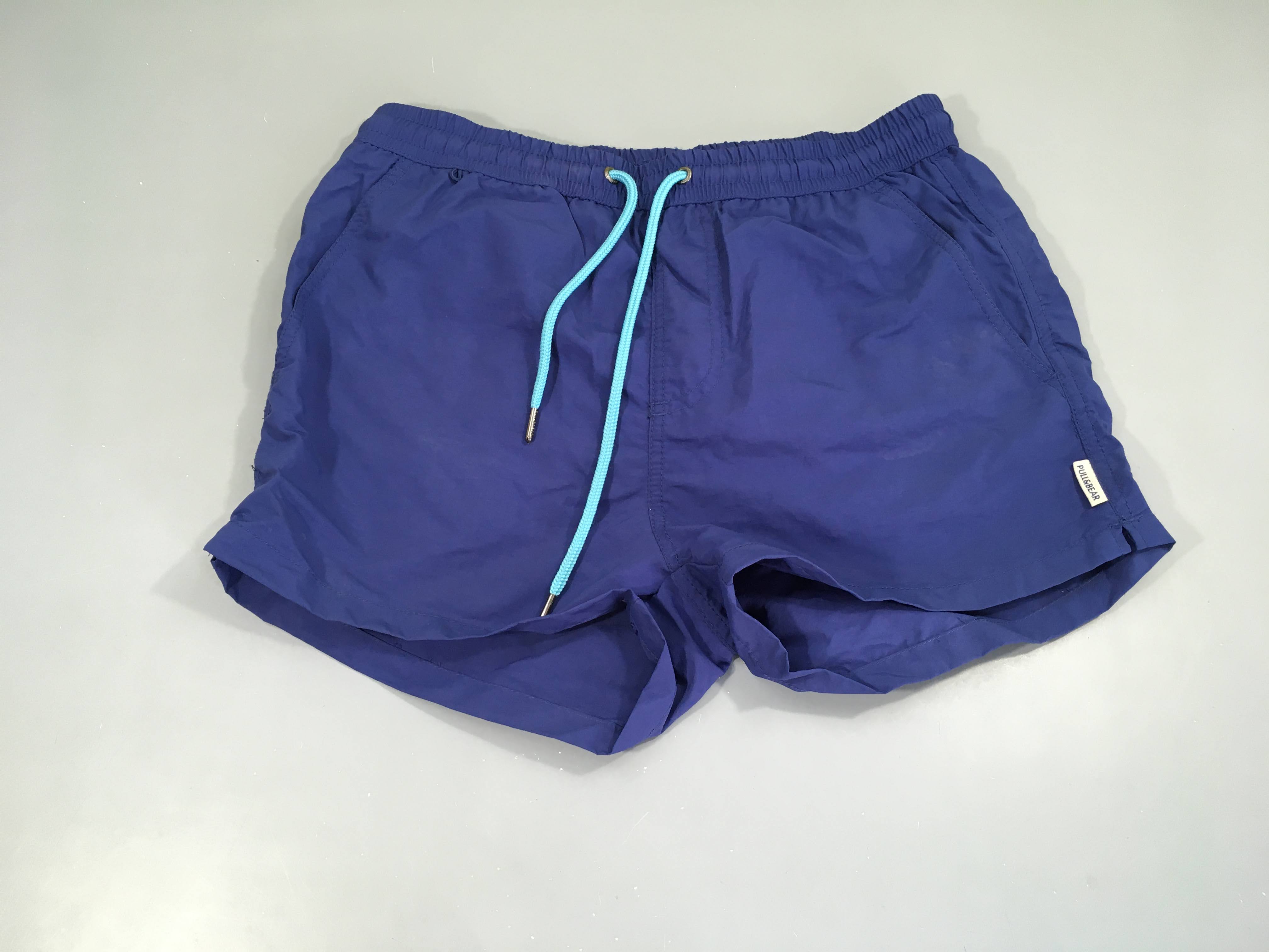 Maillot short bleu Pull&bear