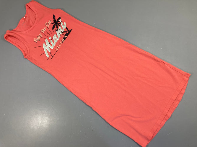 Robe s.m jersey rose Miami, moins cher chez Petit Kiwi