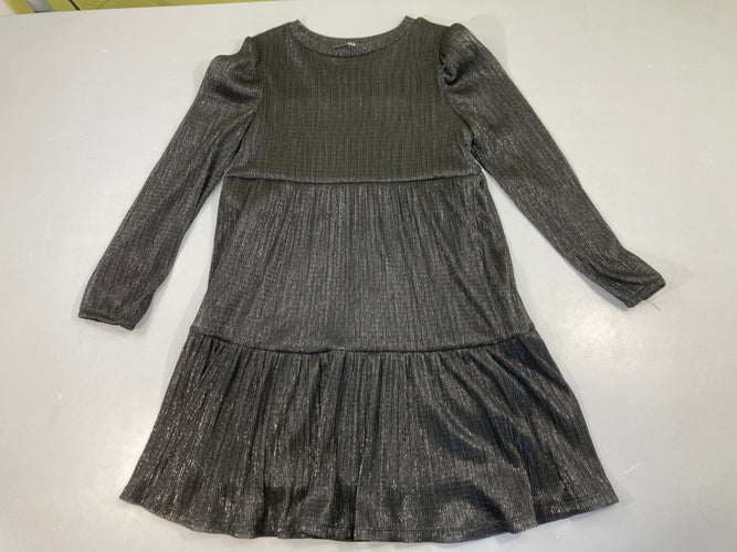 Robe m.l voile noir irisé, moins cher chez Petit Kiwi