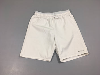 Bermuda de sport blanc-Kipsta