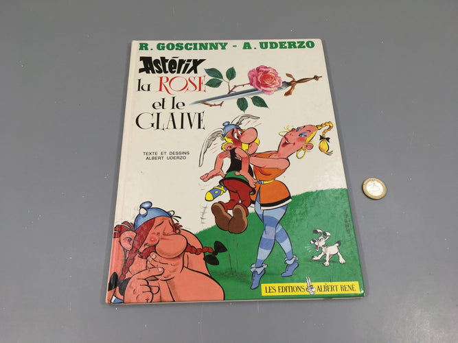 Astérix la Rose et le glaive, moins cher chez Petit Kiwi