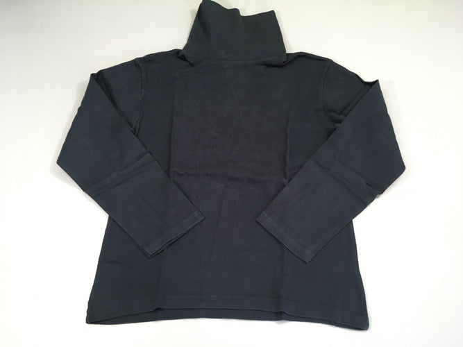 T-shirt m.l col roulé bleu marine, moins cher chez Petit Kiwi