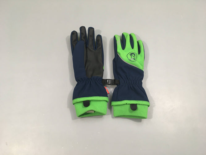 Gants imperméables Trollkids bleu-vert, moins cher chez Petit Kiwi