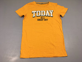 T-shirt m.c orangé Today Texturé