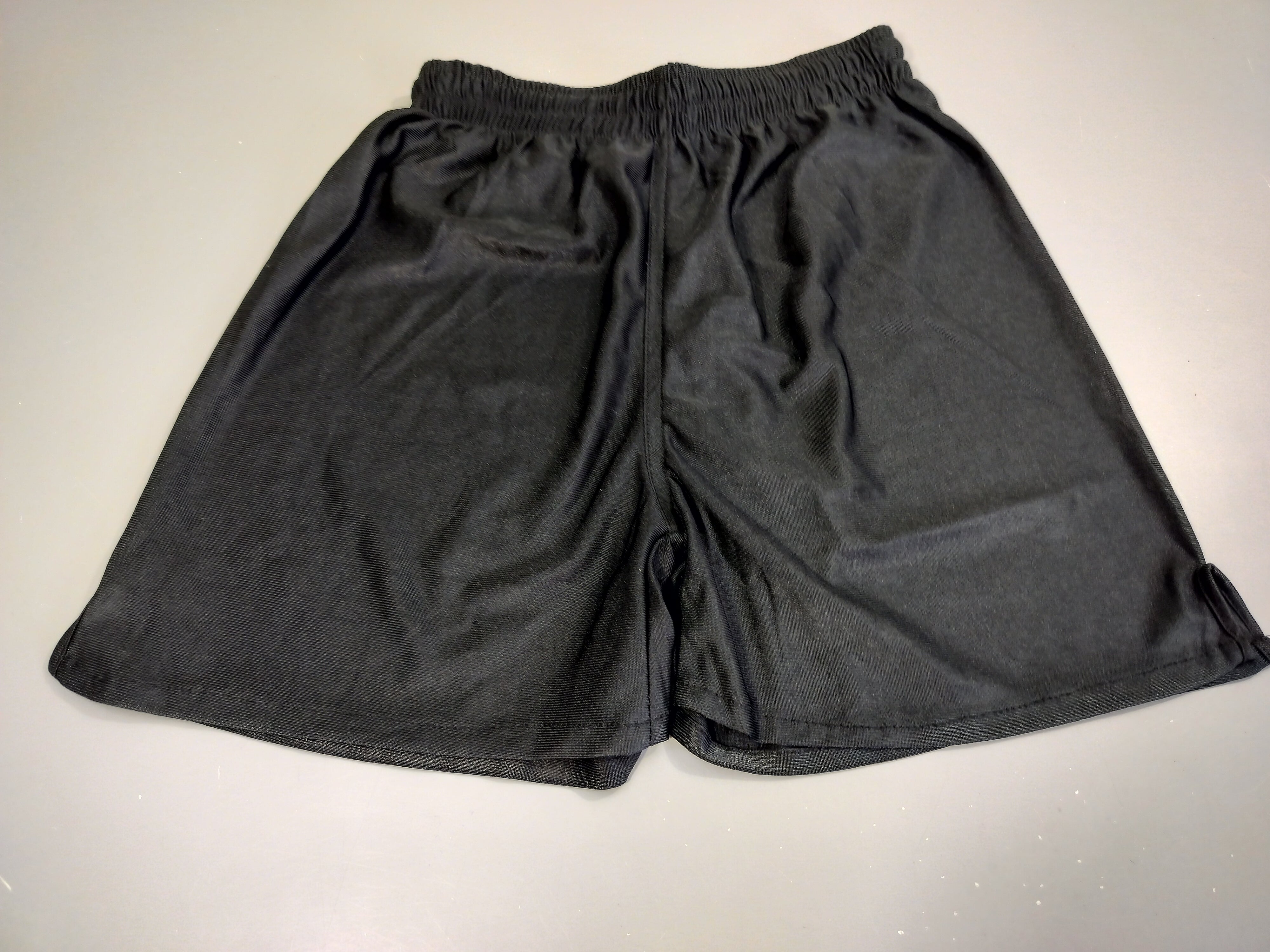 Short de foot noir