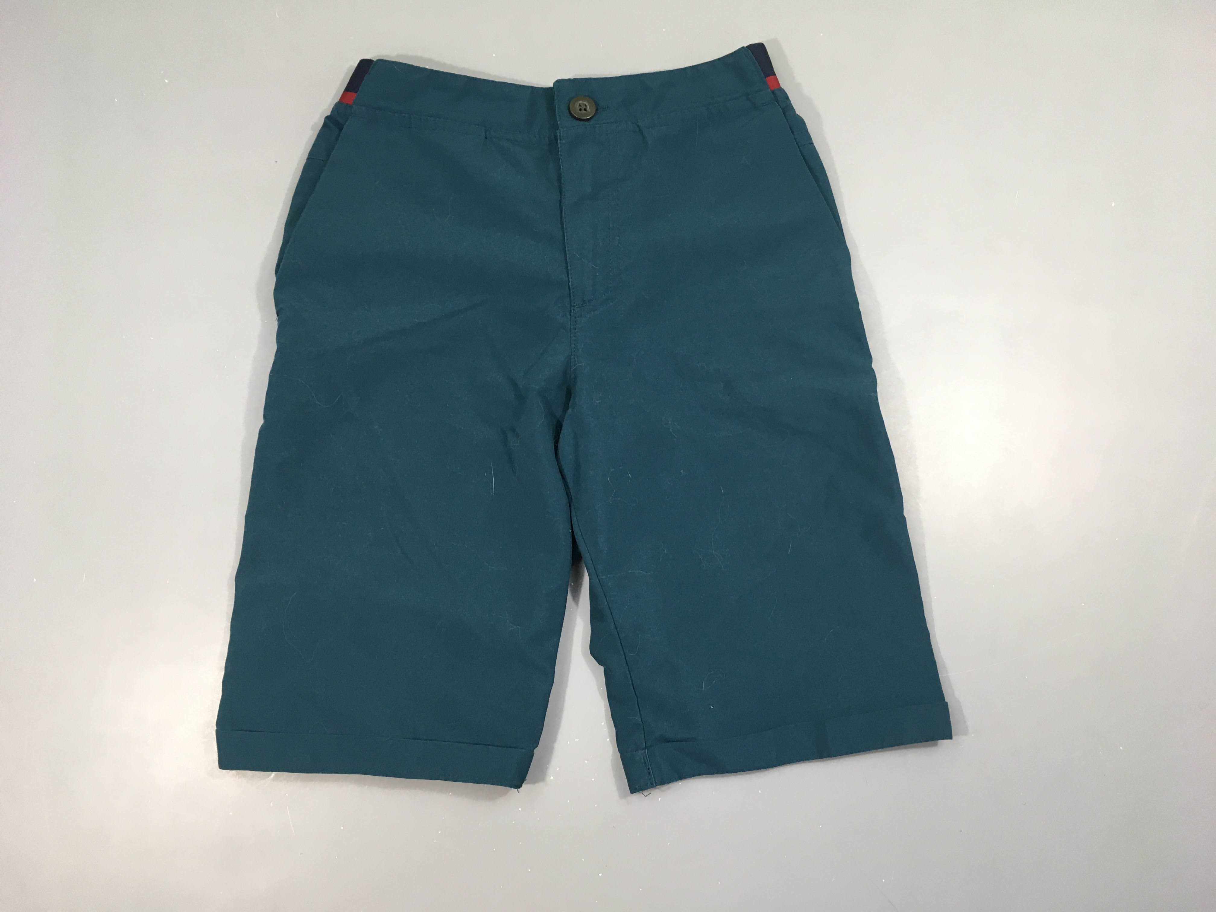 Bermuda vert à revers accorc poche arrière D