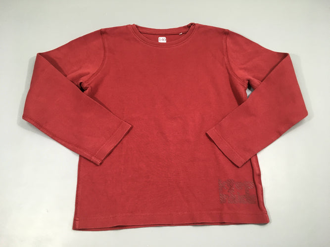 T-shirt m.l rouge, moins cher chez Petit Kiwi