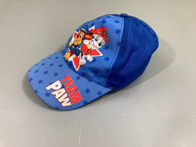 Casquette bleu Pat Patrouille 52cm, moins cher chez Petit Kiwi
