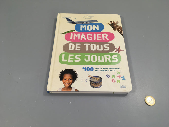 Mon imagier de tous les jours, moins cher chez Petit Kiwi
