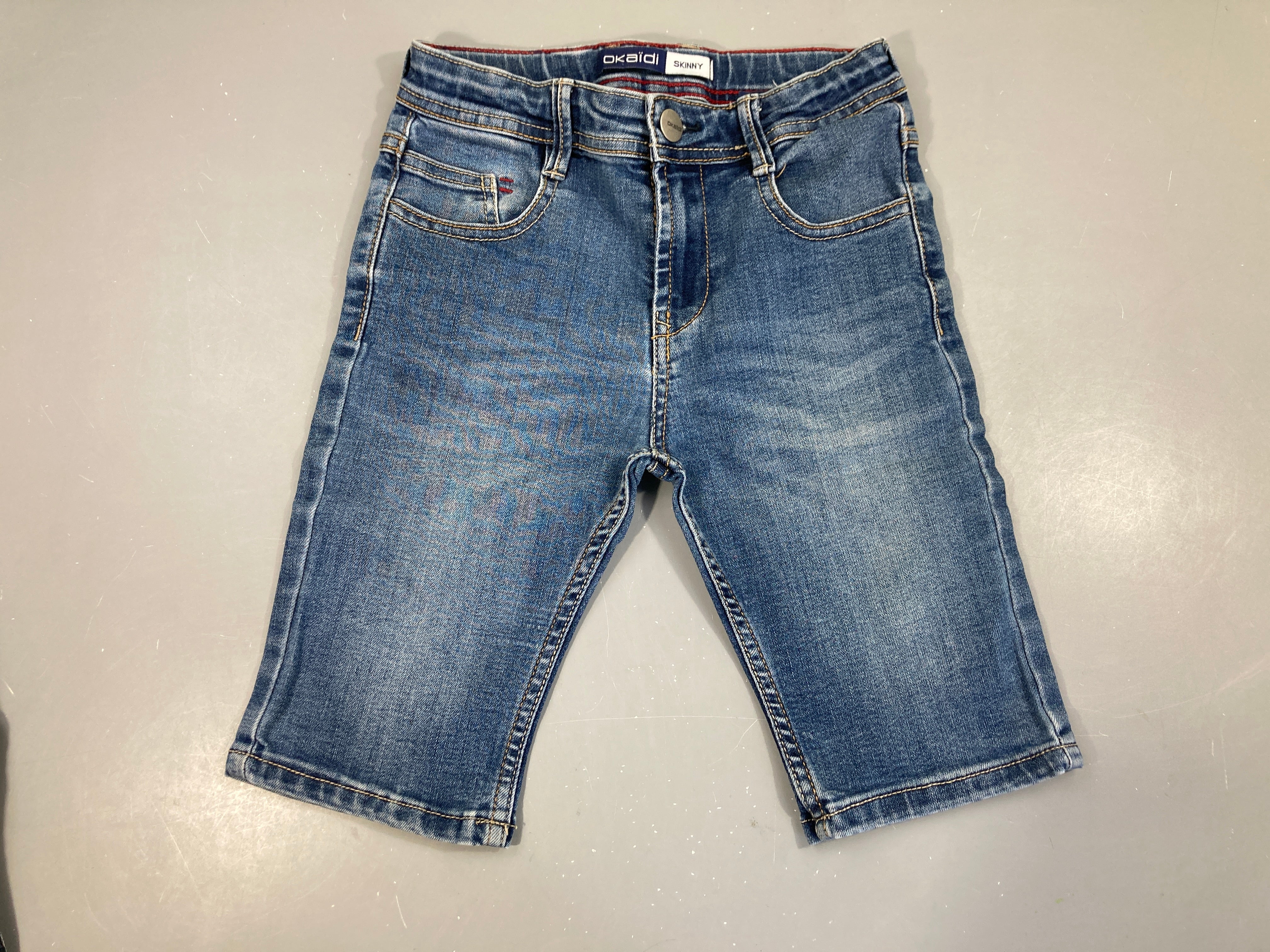 Bermuda skinny en jean
