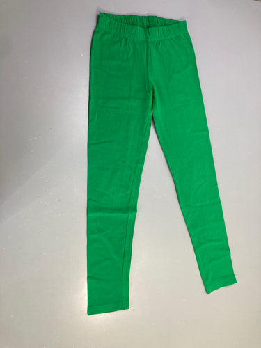 Legging vert uni, moins cher chez Petit Kiwi