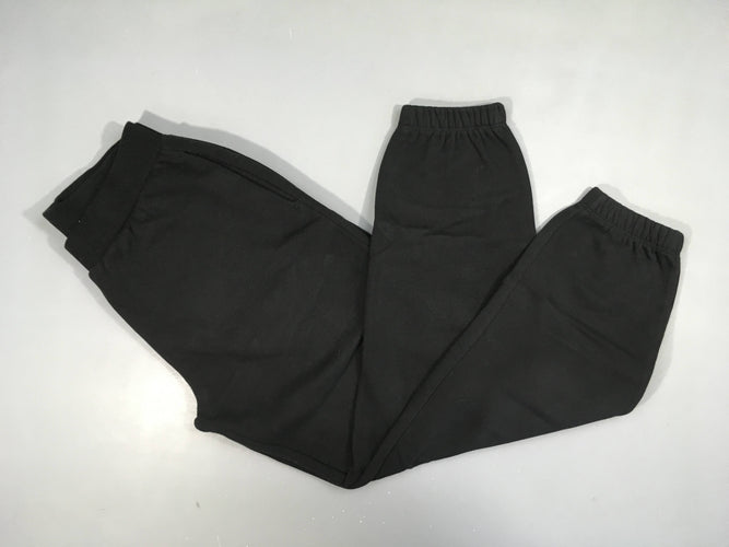 Pantalon training noir taille et chevilles élastiques, moins cher chez Petit Kiwi