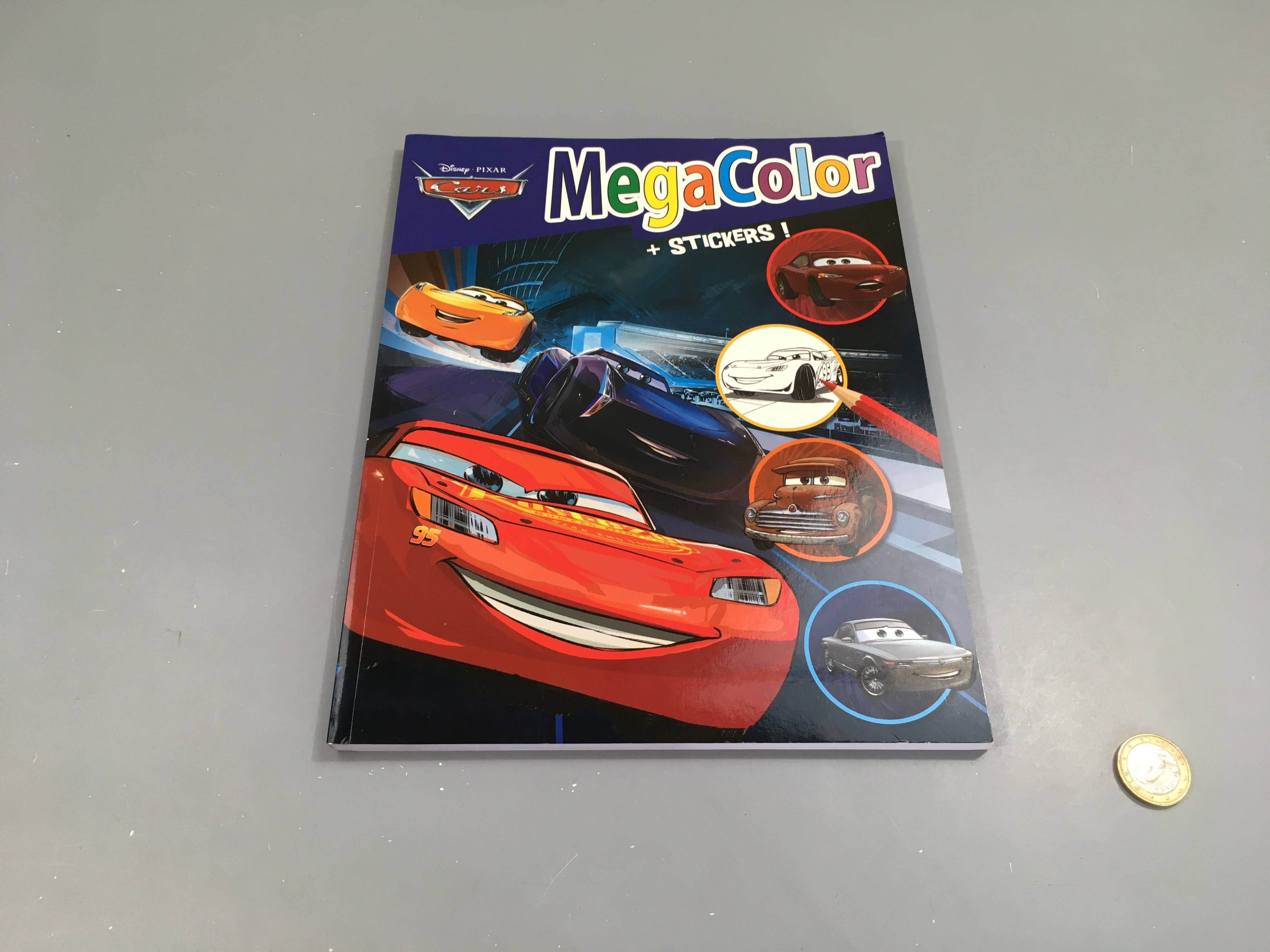 Megacolor Cars + stickers!