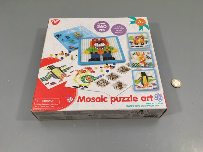 Mosaic puzzle art, +3a Complet, moins cher chez Petit Kiwi