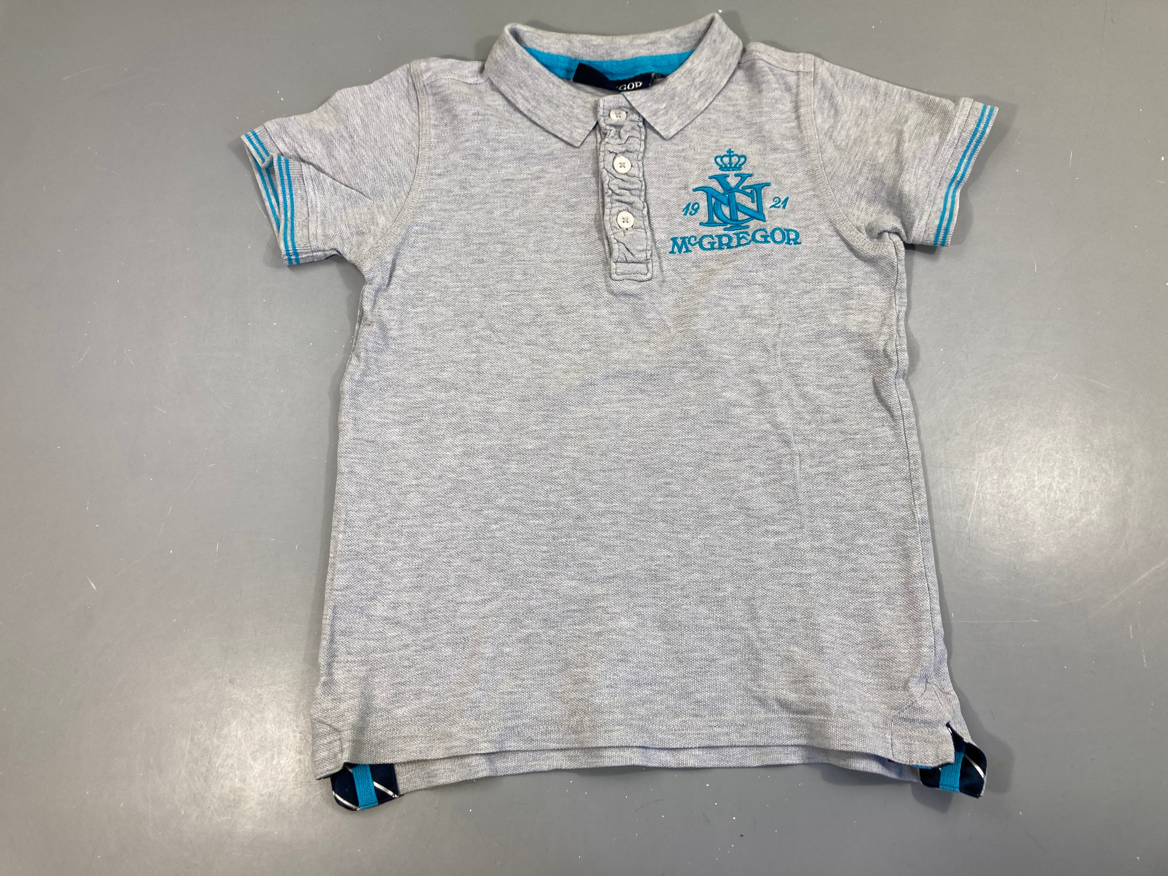 Polo m.c gris Mc Gregor