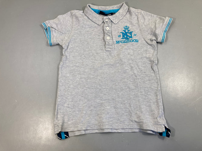 Polo m.c gris Mc Gregor, moins cher chez Petit Kiwi