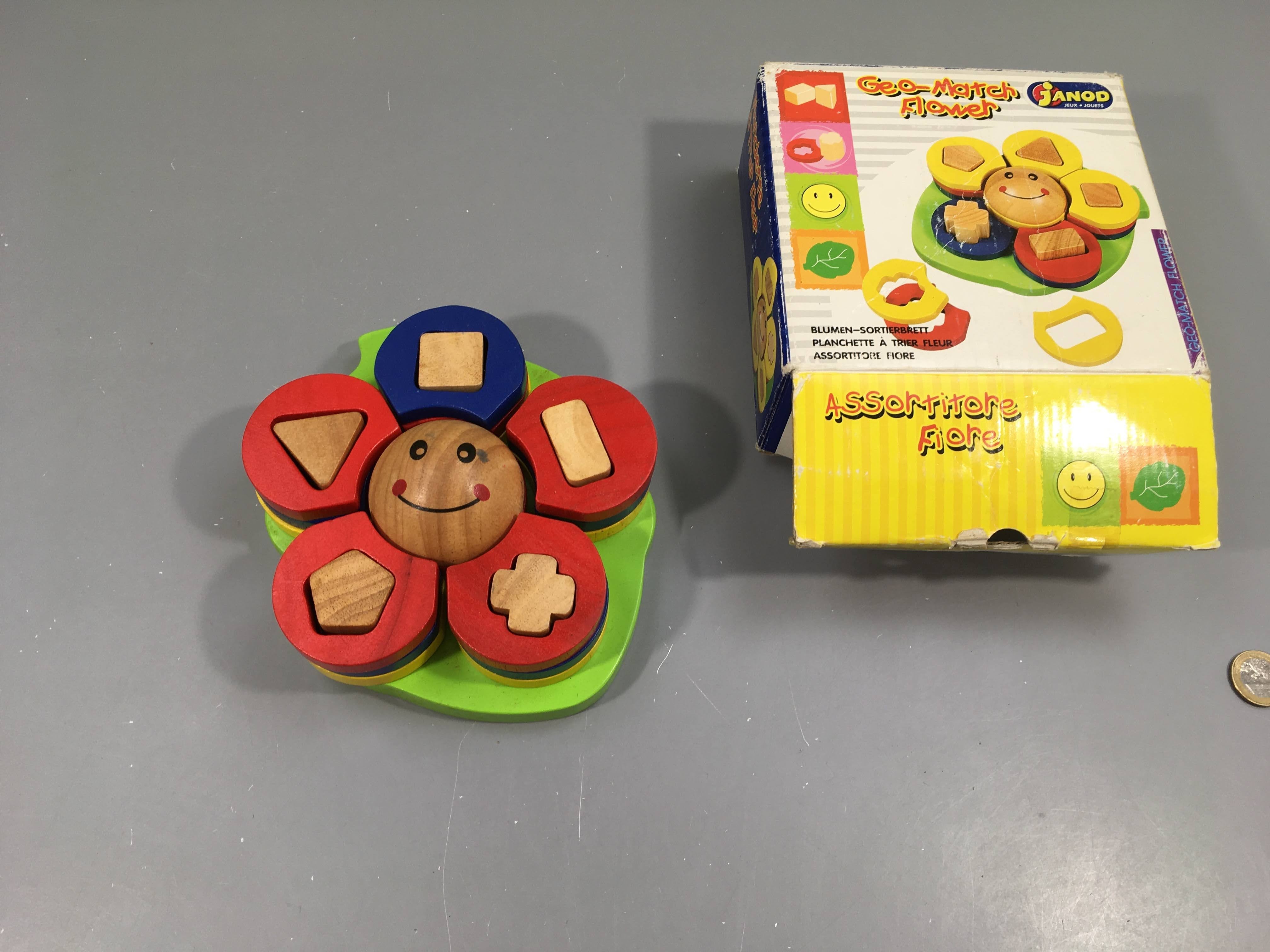 Planche à trier fleur en bois Complet