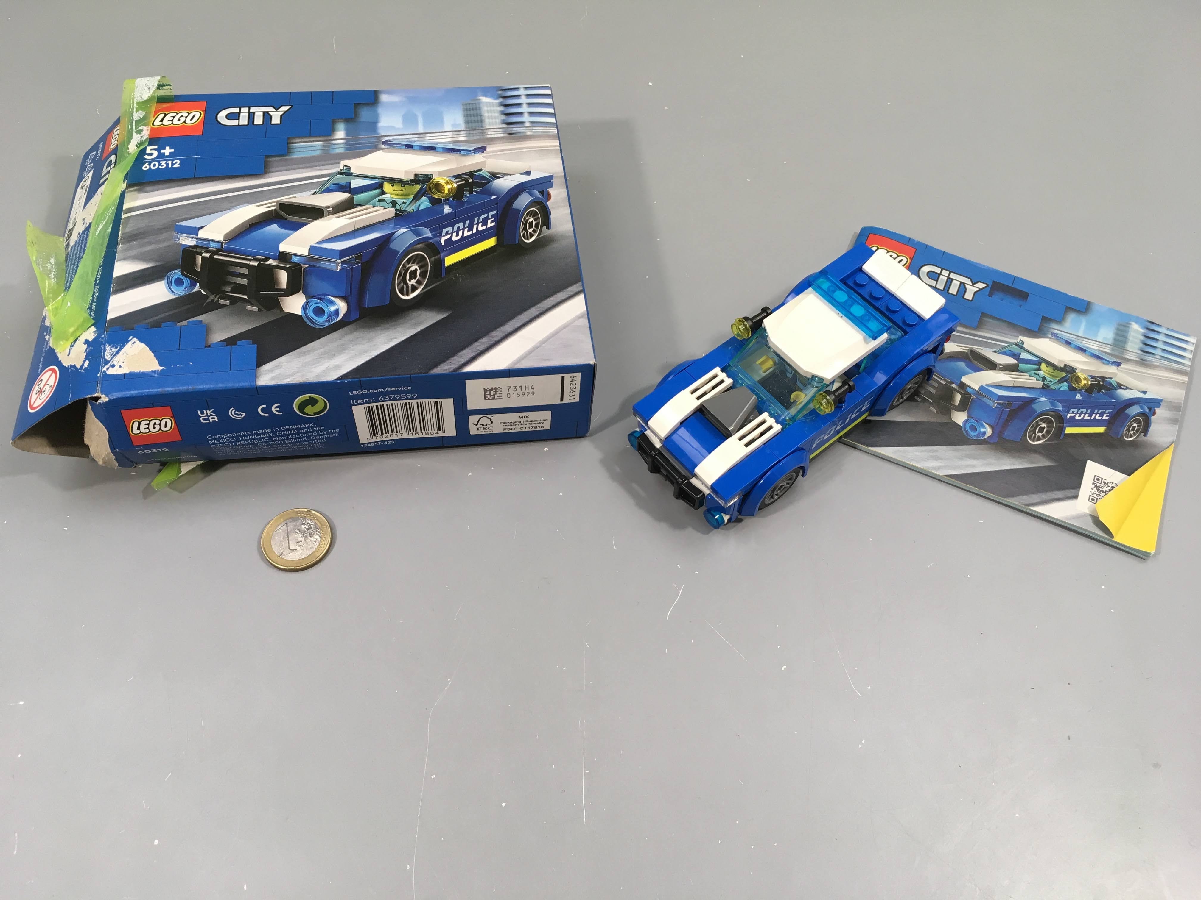 La voiture de police 60312  LEGO City, +5a