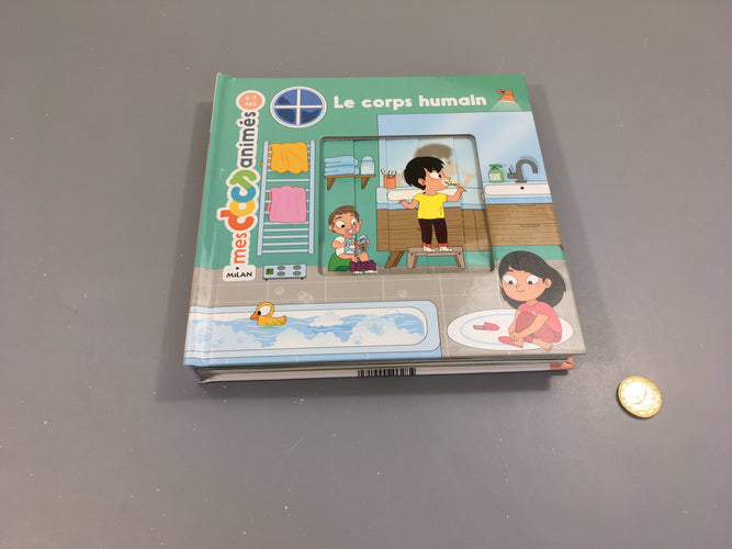 Le corps humain, mes docs animés, moins cher chez Petit Kiwi
