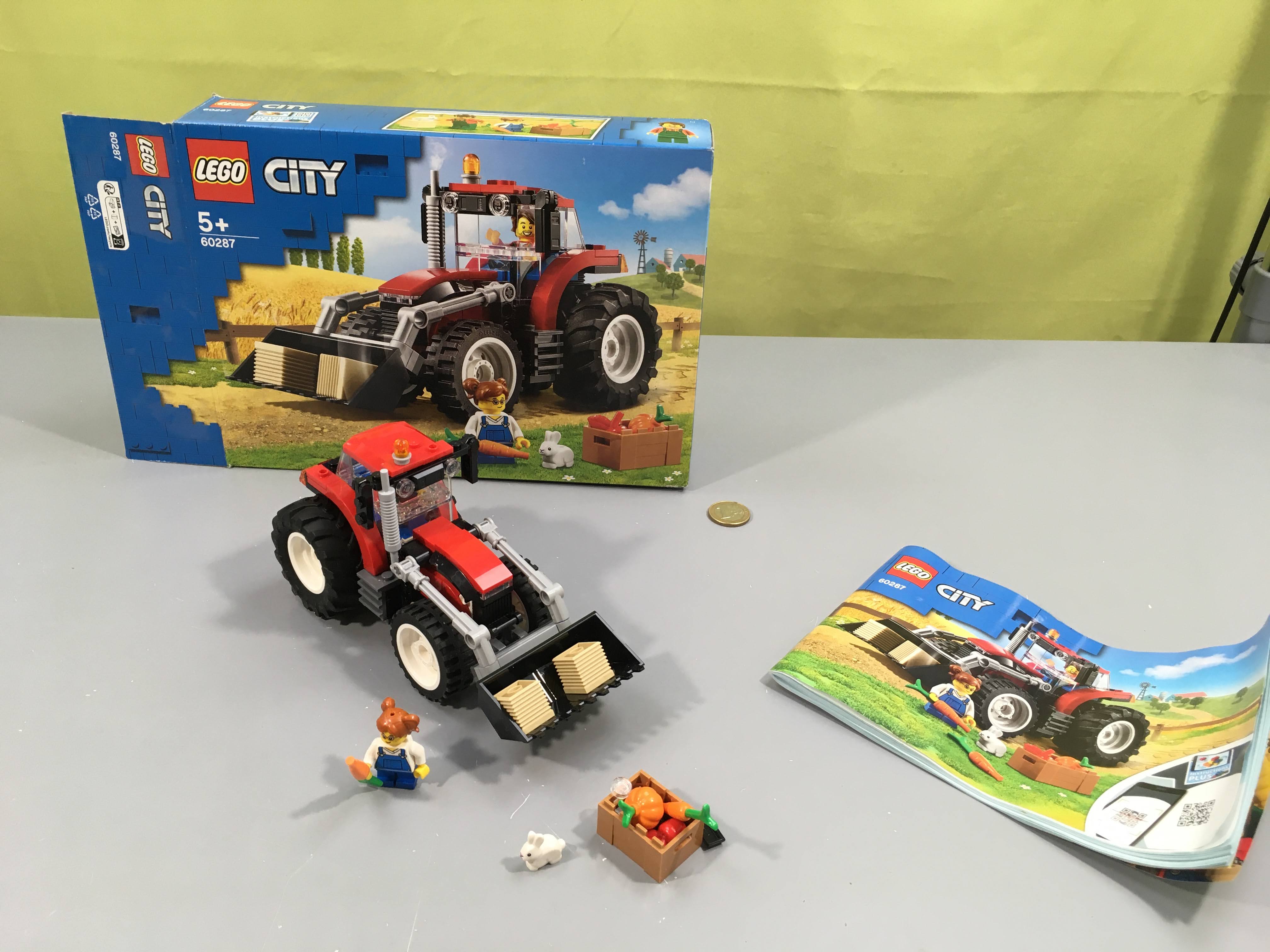 Le tracteur 60287 LEGO City, +5a