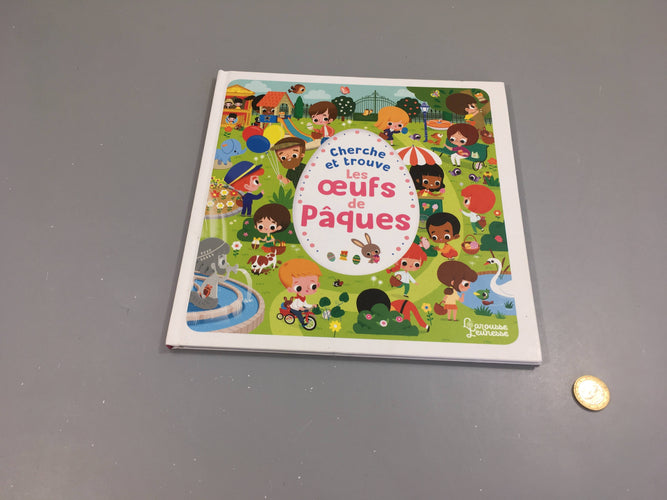 Cherche et trouve les oeufs de Pâques, moins cher chez Petit Kiwi