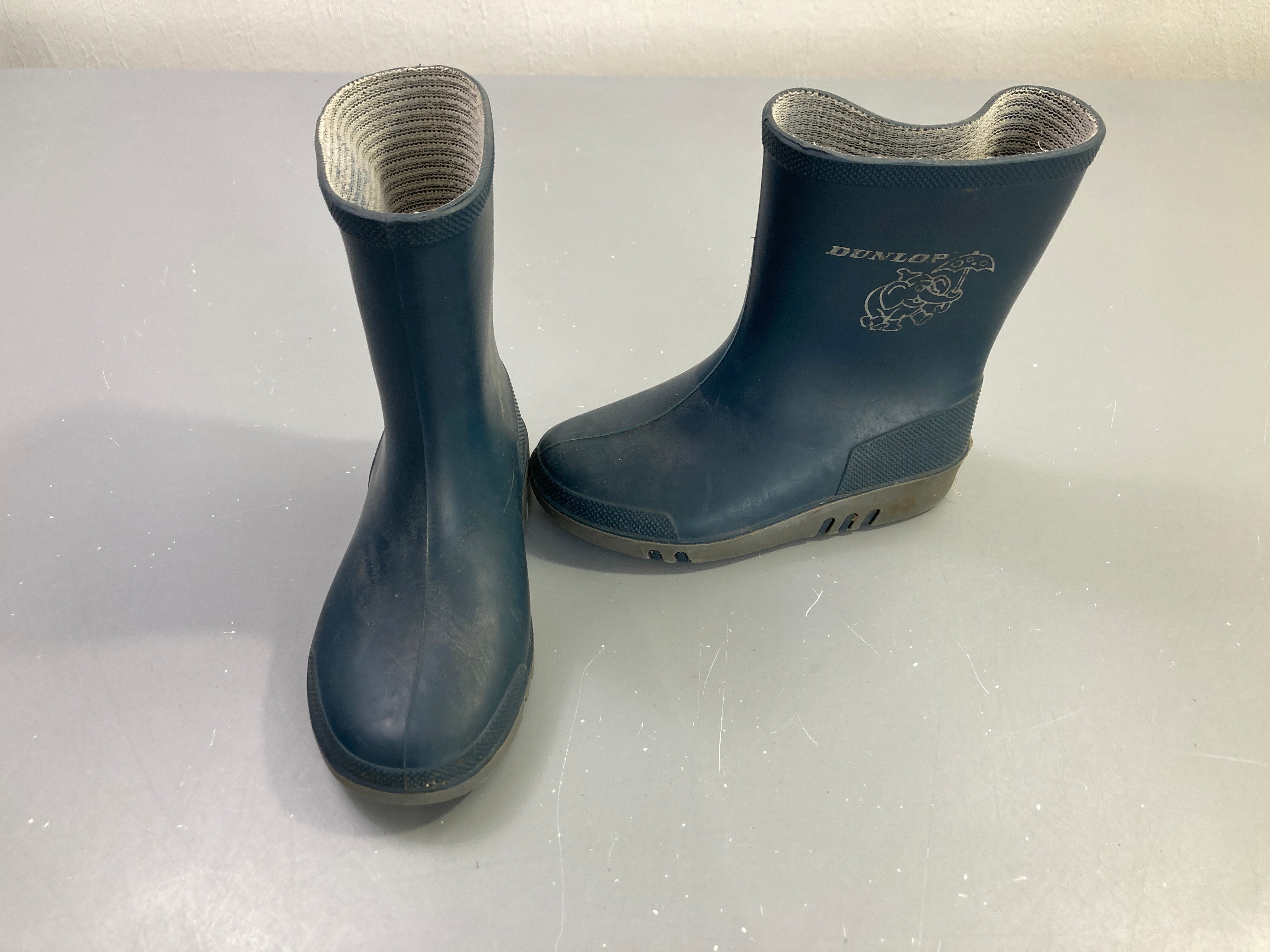 Bottes de pluie bleu marine imperméable, 24, Dunlop