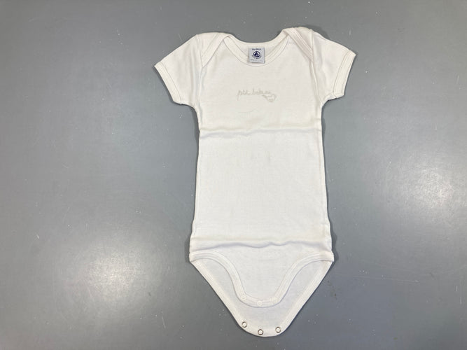 Body m.l blanc petit bateau, moins cher chez Petit Kiwi