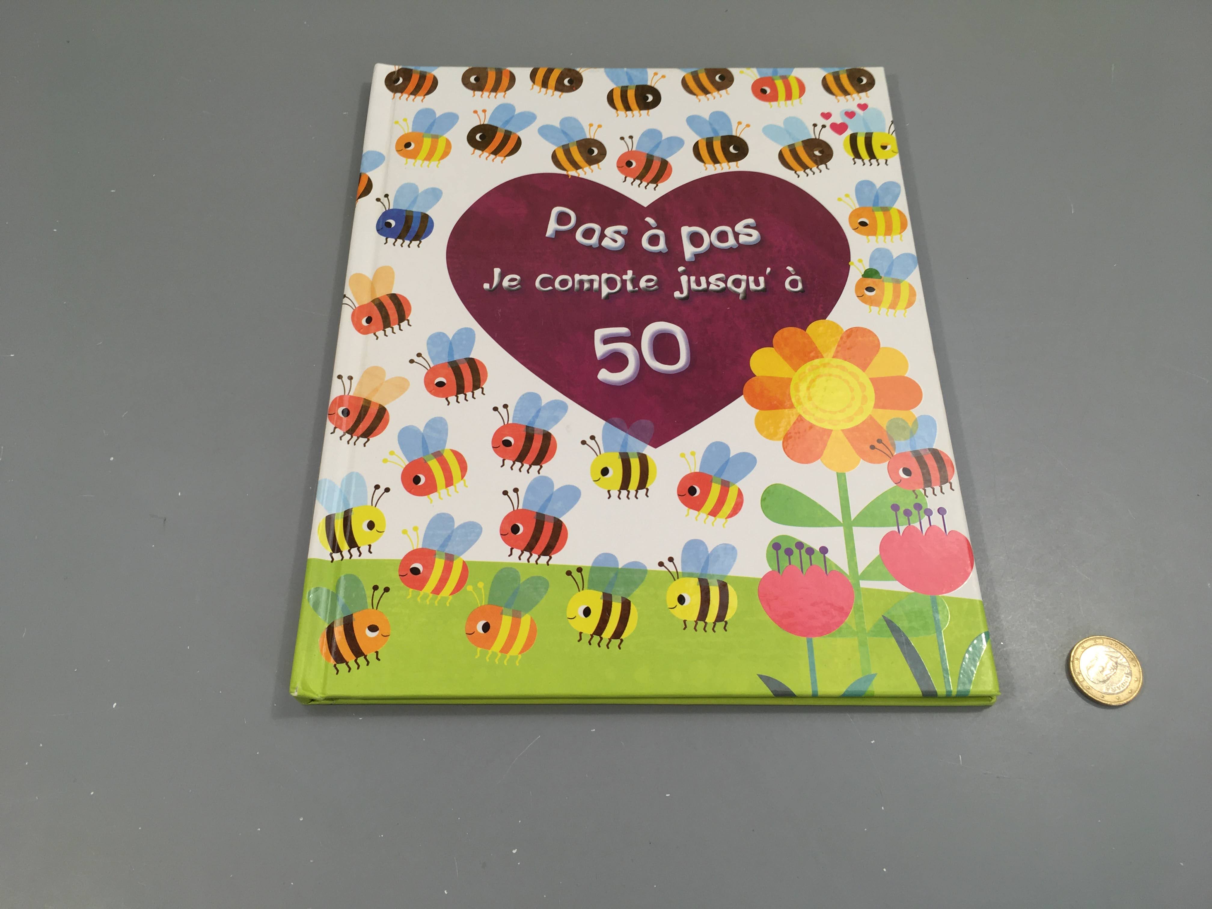 Pas à pas, je compte jusqu'à 50