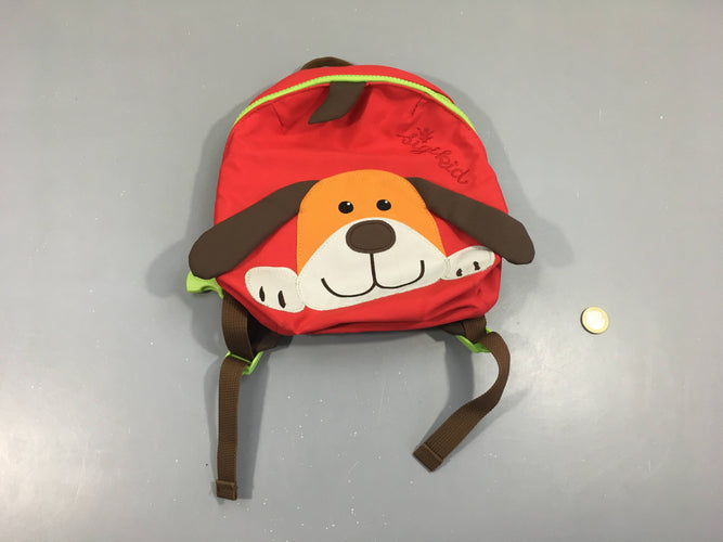 Petit sac à dos chien rouge Sigikid, moins cher chez Petit Kiwi