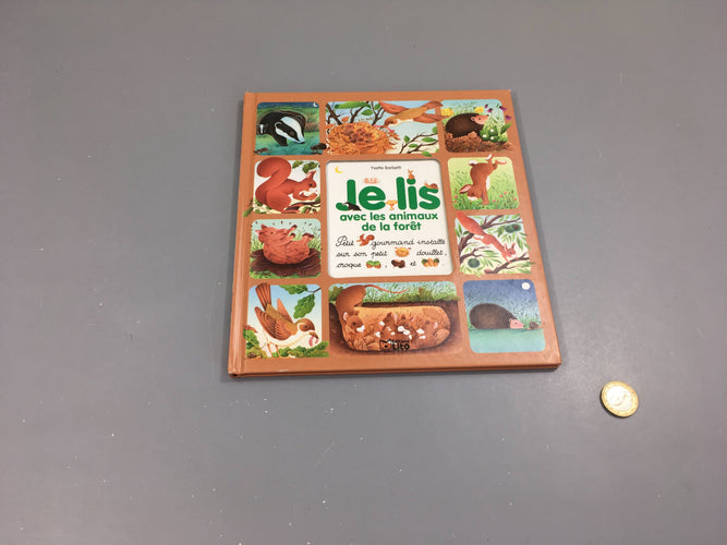 Je lis avec les animaux de la forêt, moins cher chez Petit Kiwi