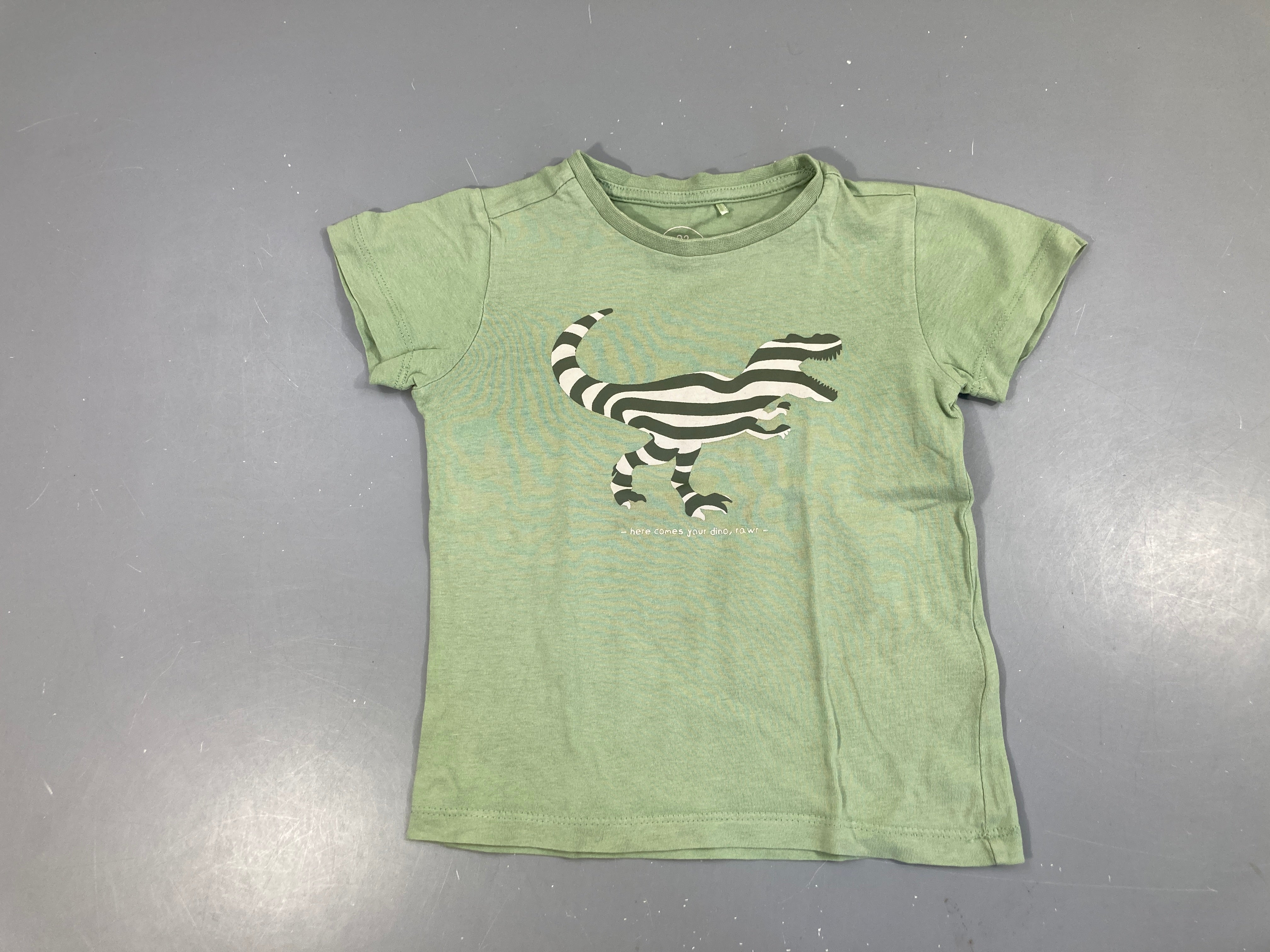 T-shirt m.c vert Dino