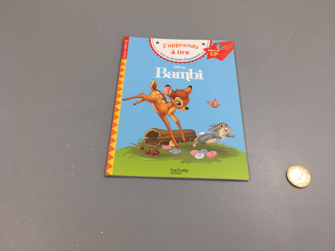 Bambi, j'apprends à lire, moins cher chez Petit Kiwi