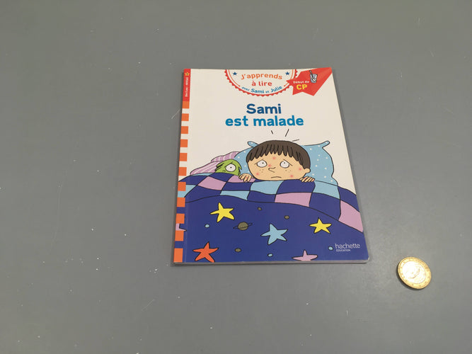 Sami est malade, j'apprends à lire, moins cher chez Petit Kiwi