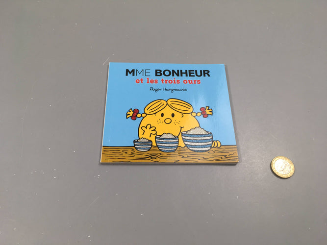 Mme Bonheur et les trois ours, moins cher chez Petit Kiwi