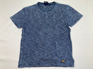 T-shirt m.c bleu rayé gris XS