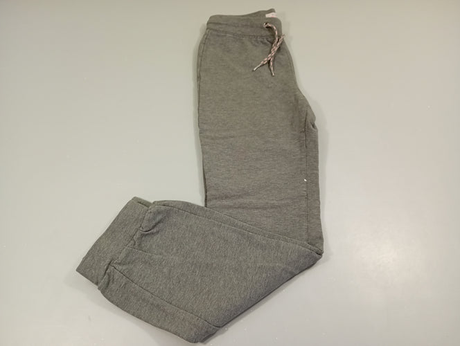 Pantalon jogging gris flammé, moins cher chez Petit Kiwi