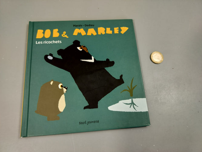 Bob&Marley. Les ricochets (Format carré moyen cartonné), moins cher chez Petit Kiwi