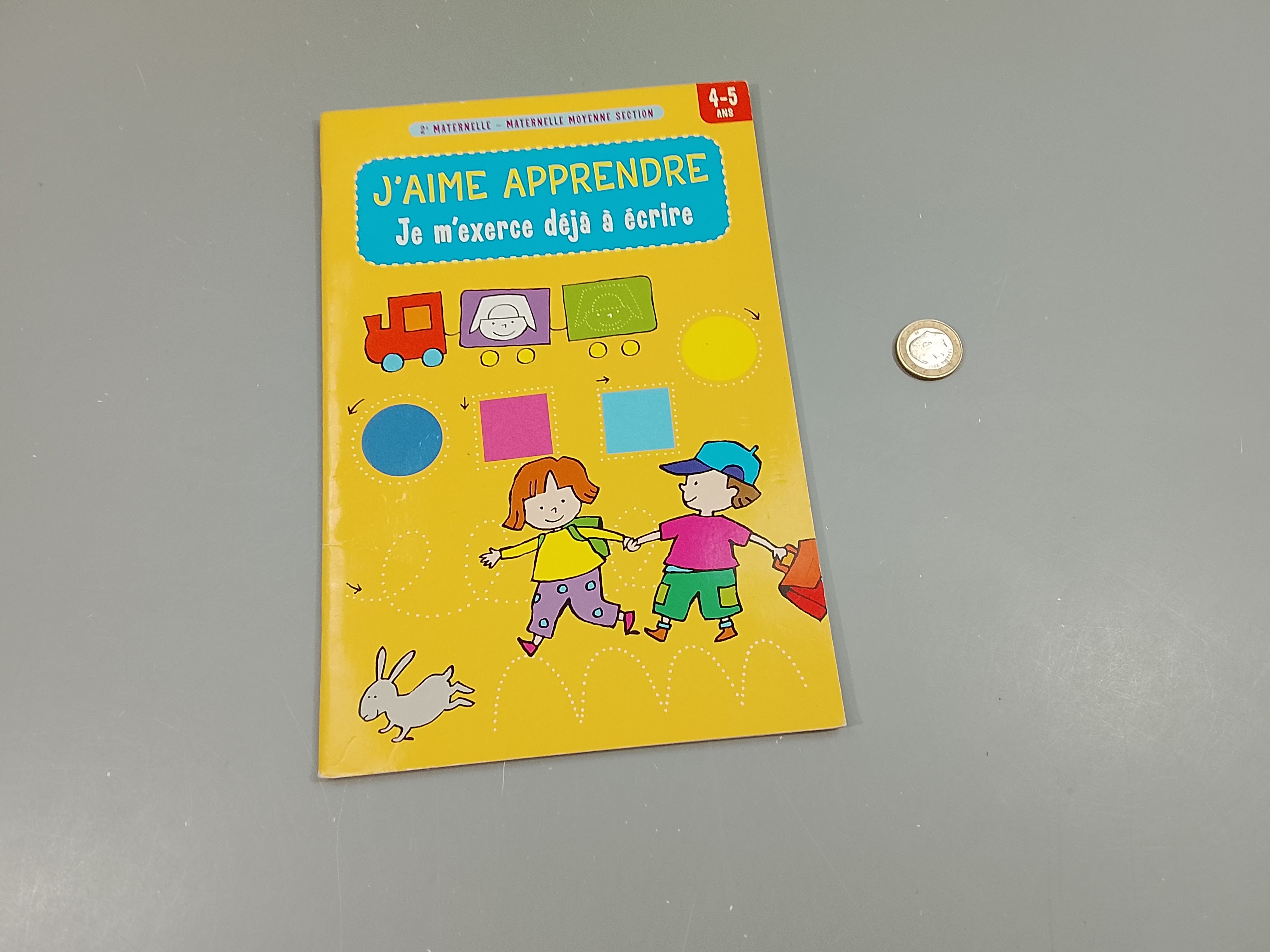 J'aime apprendre. Je m'exerce déjà à écrire  4-5a (quelques exercises déjà  fait)