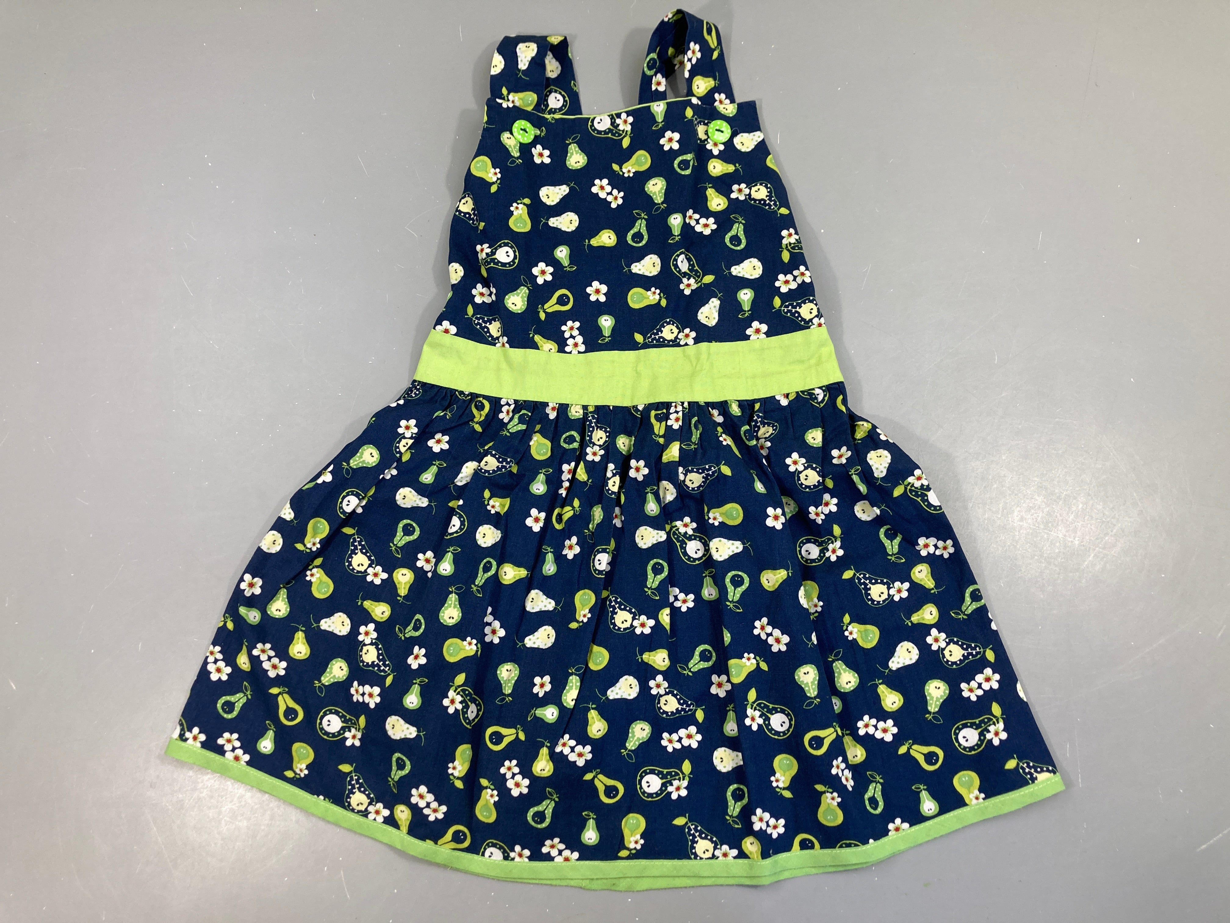 Robe s.m bleue poires Karibou