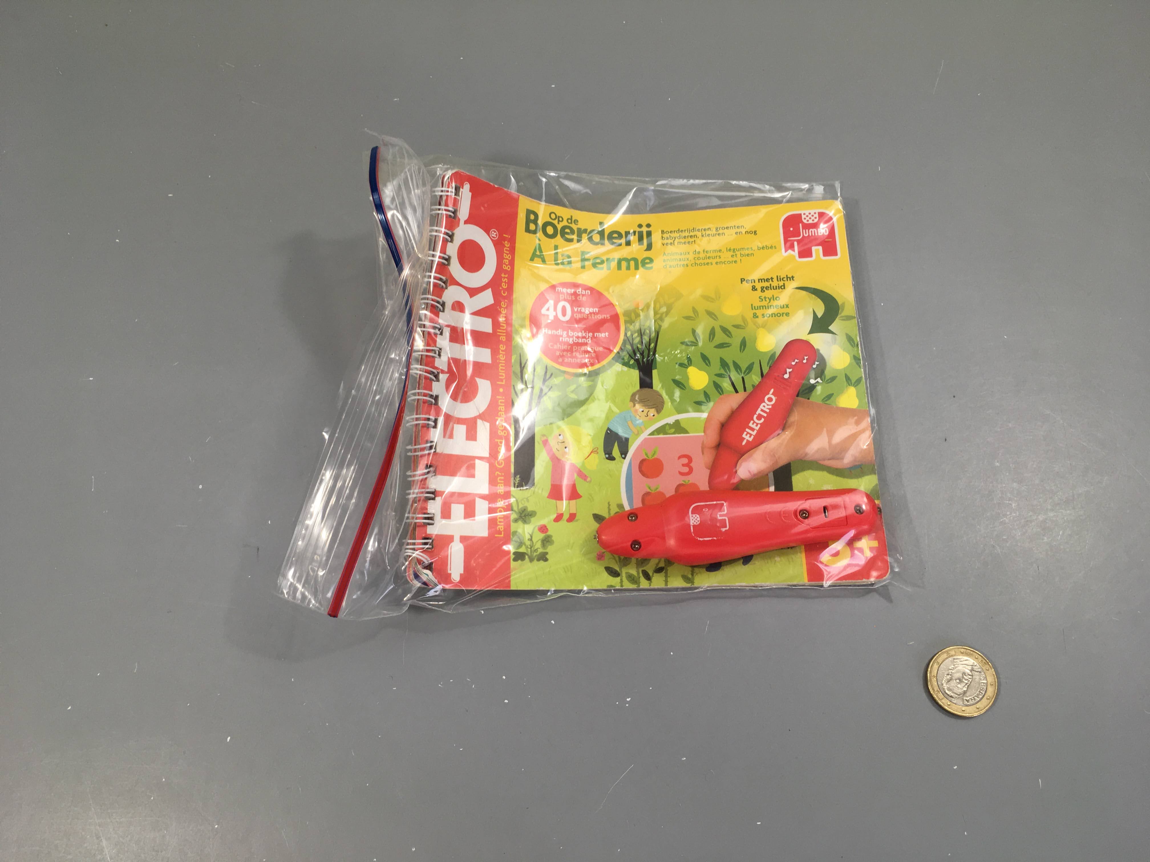 A la ferme, livret avec stylo interactif, Electro Fonctionne