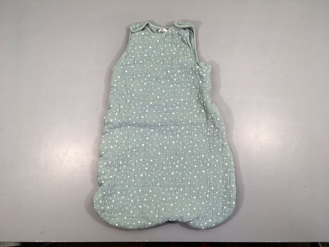 Sac de couchage ouatiné bleu gris tétra étoiles 50-67cm, moins cher chez Petit Kiwi