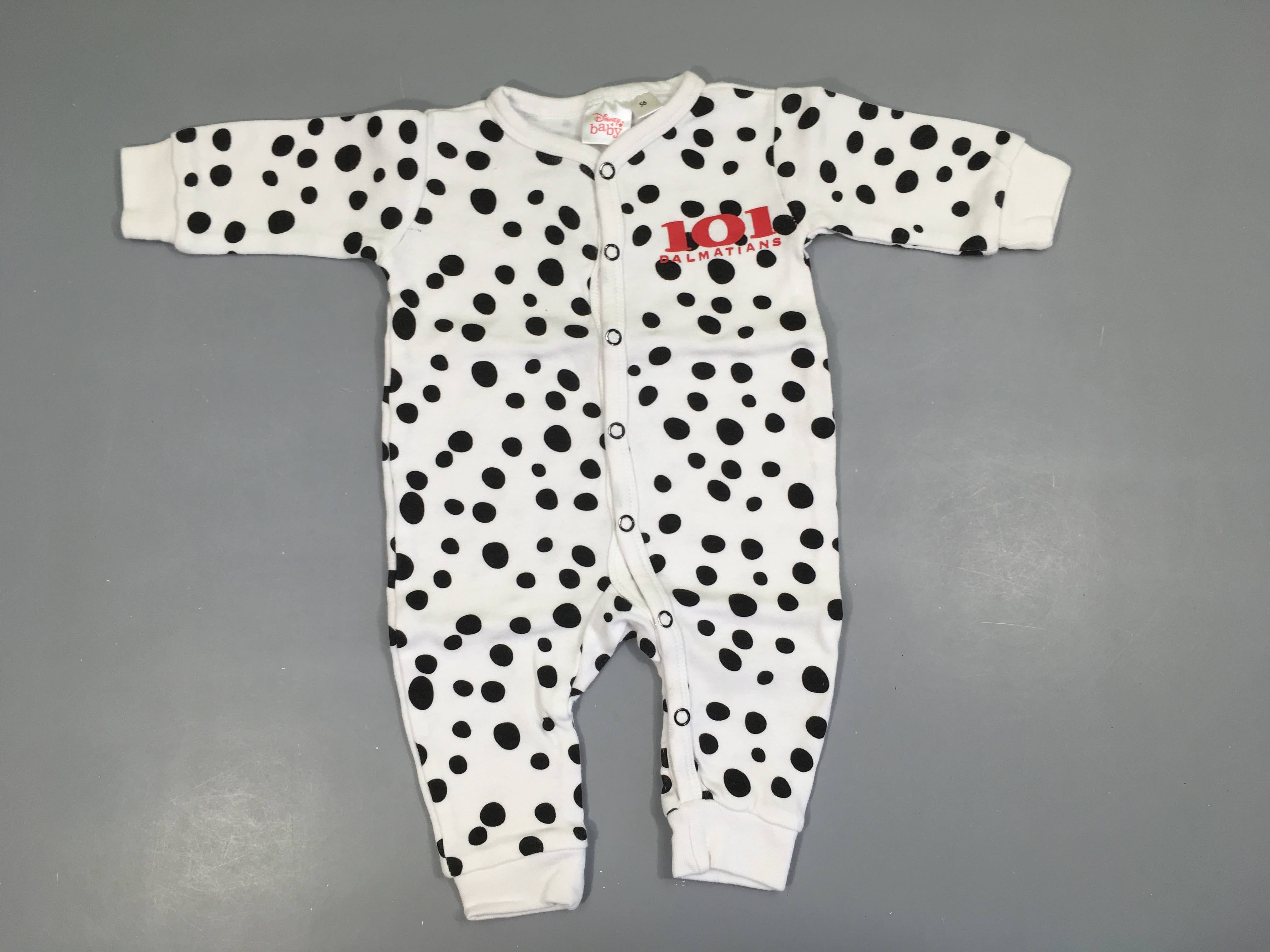 Combinaison jersey blanc 101 Dalmatians