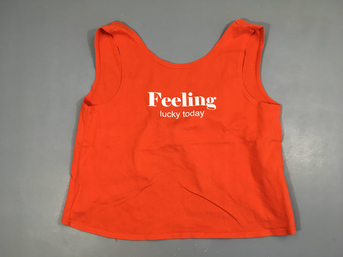 T-shirt s.m orange Feeling, moins cher chez Petit Kiwi
