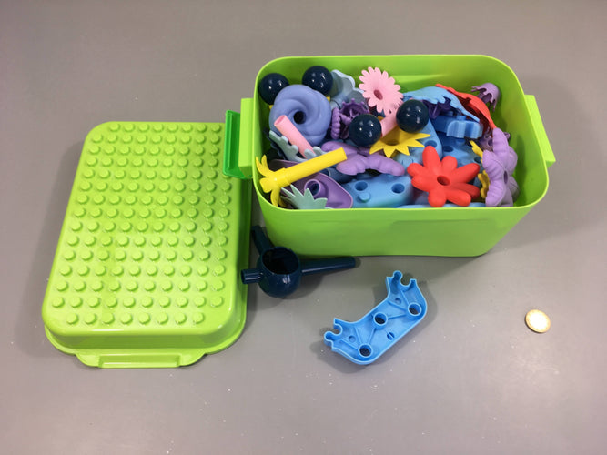 Ensemble de jeu de construction jardin secret, moins cher chez Petit Kiwi