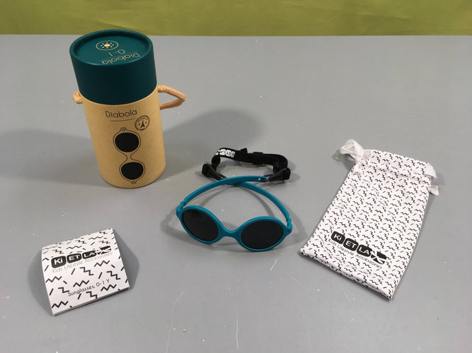 Lunettes de soleil Diabola 2.0 bleu denim 0-1 an, Ki et La, moins cher chez Petit Kiwi