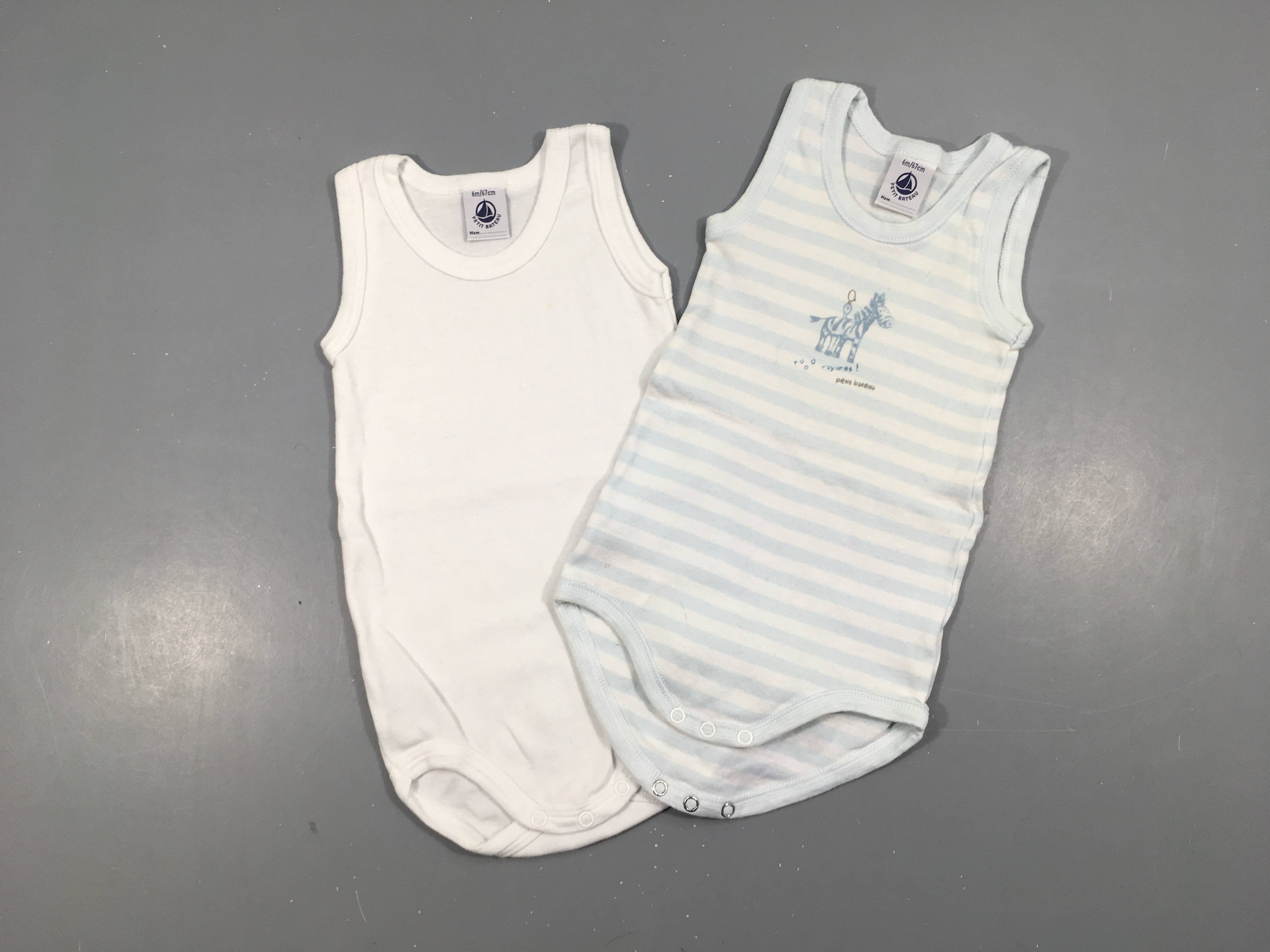 2 Bodies s.m bleu rayé/blanc