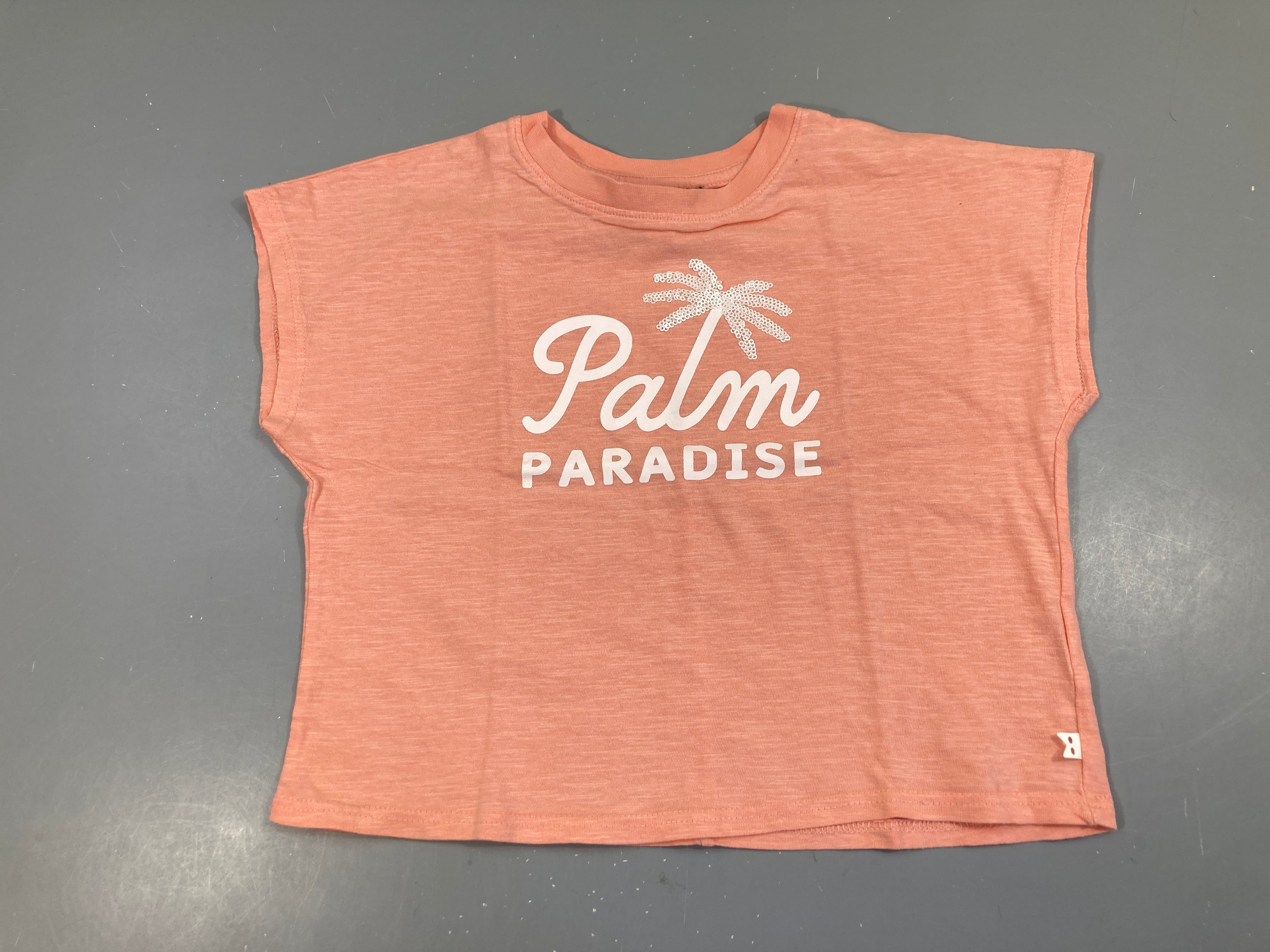 T-shirt s.m saumon flammé Palm
