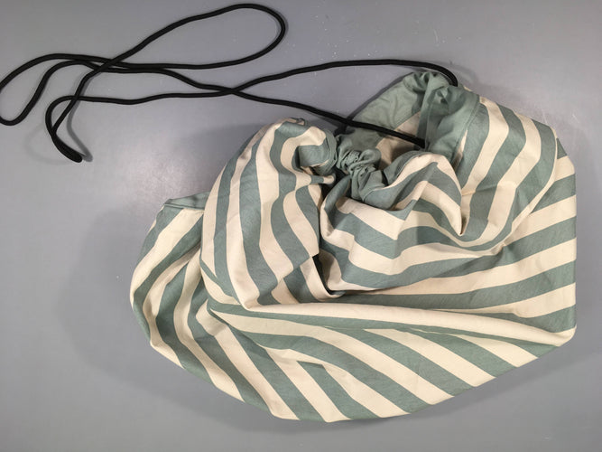 Etat neuf - Tapis/sac de rangement Play & Go rayé, moins cher chez Petit Kiwi
