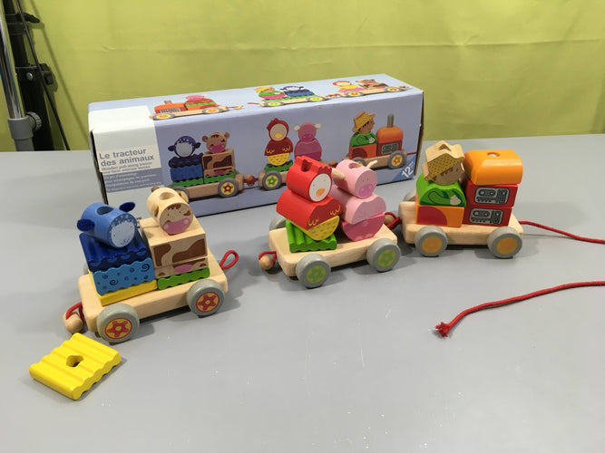 Le tracteur des animaux, +12m - complet, moins cher chez Petit Kiwi