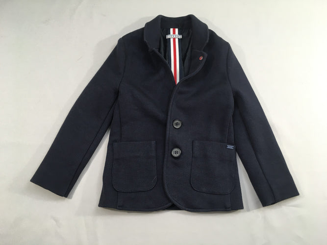 Blaser bleu marine texturé 4a, moins cher chez Petit Kiwi